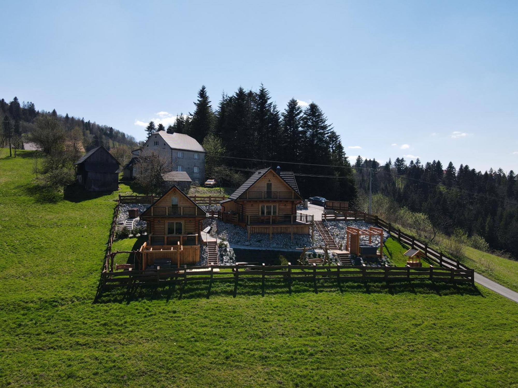 Swierkowe Chatki W Koniakowie Bagian luar foto