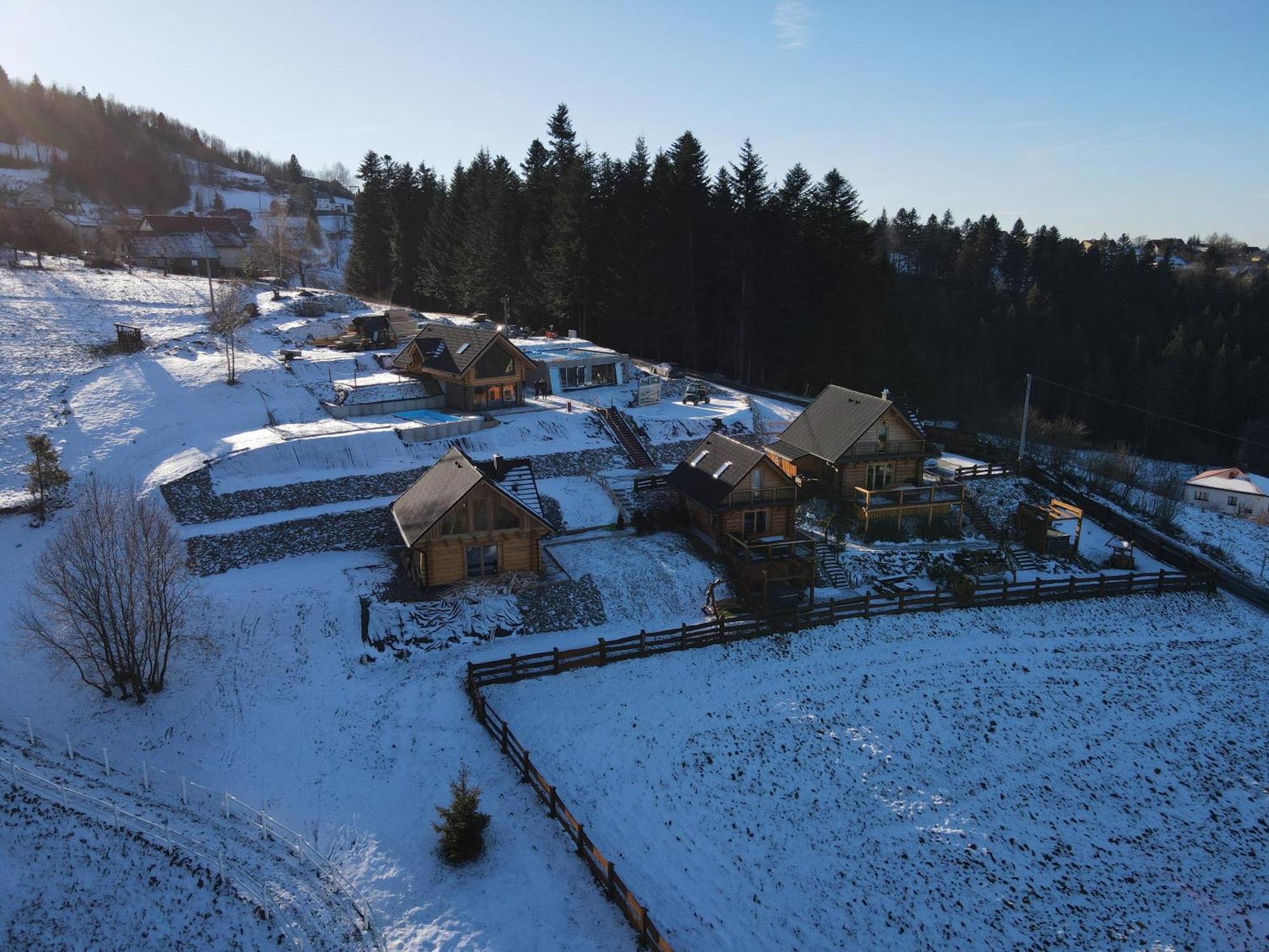 Swierkowe Chatki W Koniakowie Bagian luar foto